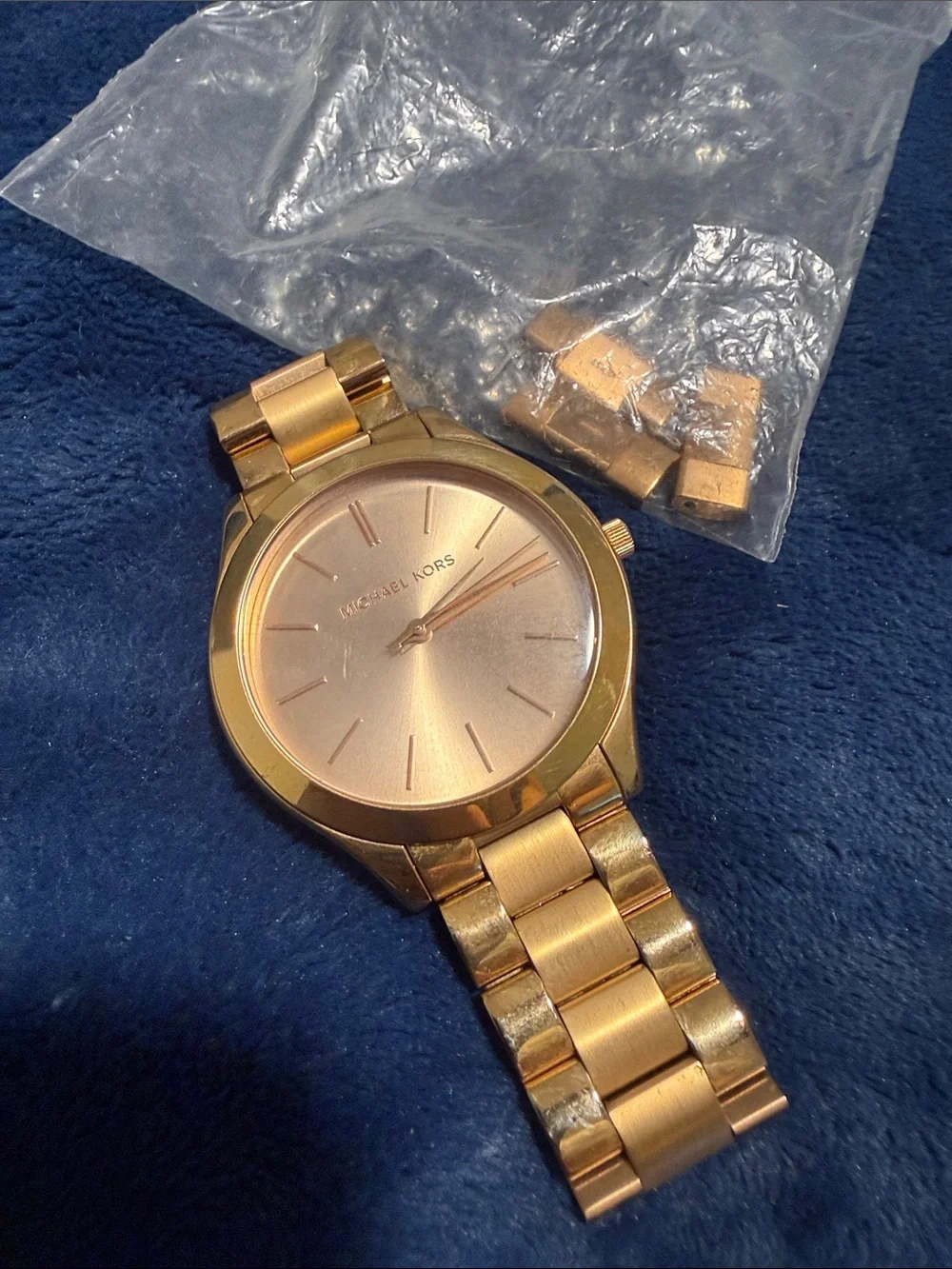 Michael Kors Woman’s Gold-Tone Stainless Steel Watch